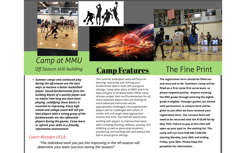 Hoops 101 Summer Camp 2